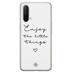 Casimoda OnePlus Nord CE 5G siliconen hoesje - Enjoy life