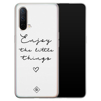 Casimoda OnePlus Nord CE 5G siliconen hoesje - Enjoy life