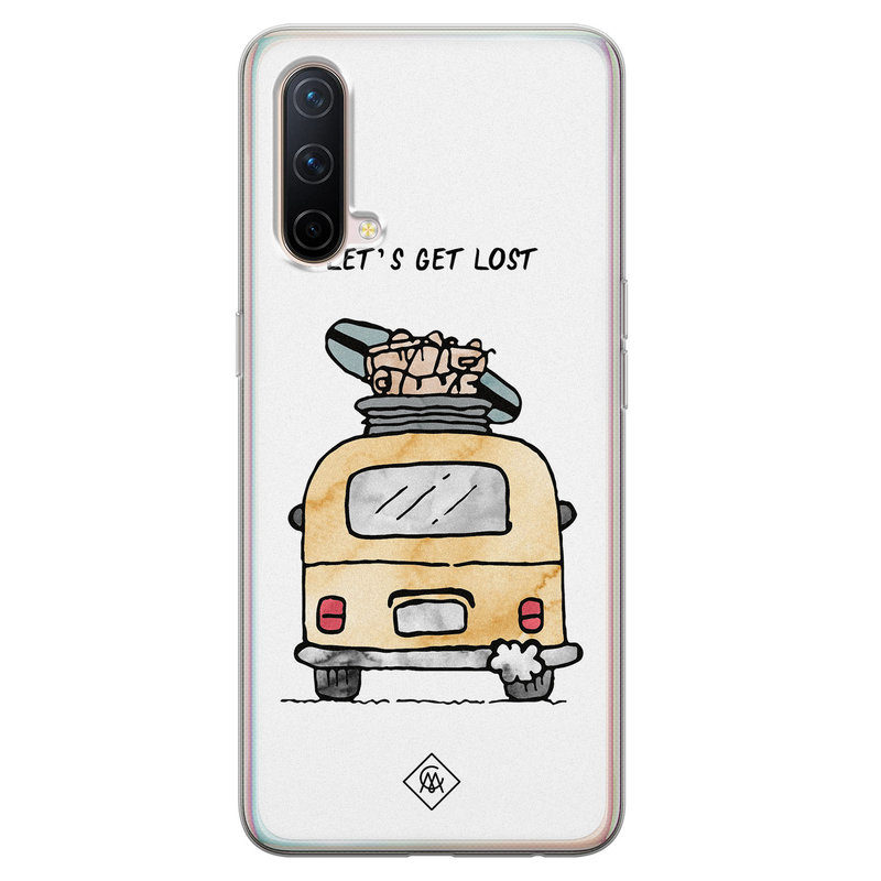 Casimoda OnePlus Nord CE 5G siliconen hoesje - Let's get lost