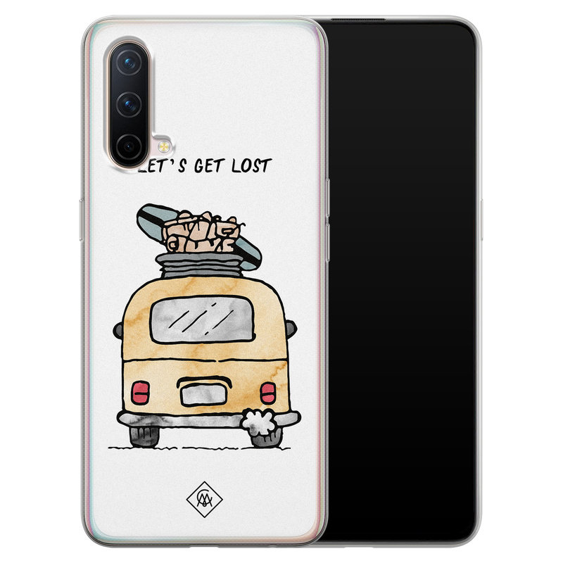 Casimoda OnePlus Nord CE 5G siliconen hoesje - Let's get lost