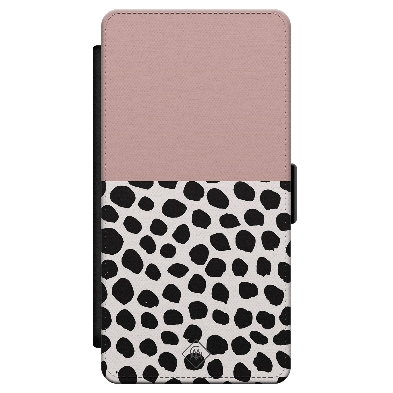 Samsung Galaxy S21 flipcase Pink dots