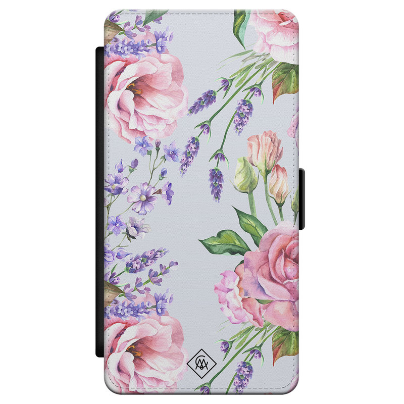 Casimoda Samsung Galaxy S21 flipcase - Floral garden