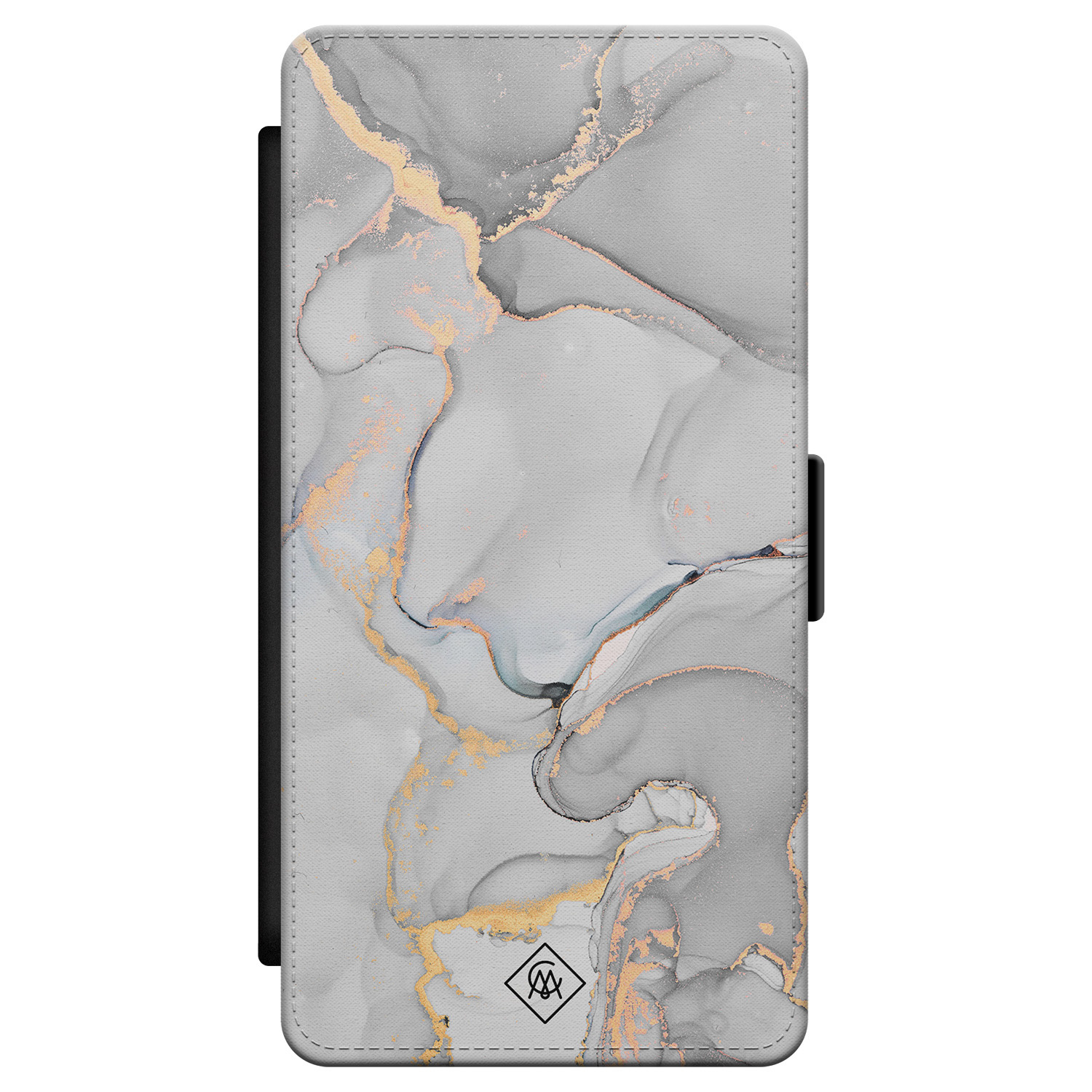 Samsung Galaxy S21 flipcase Marmer grijs