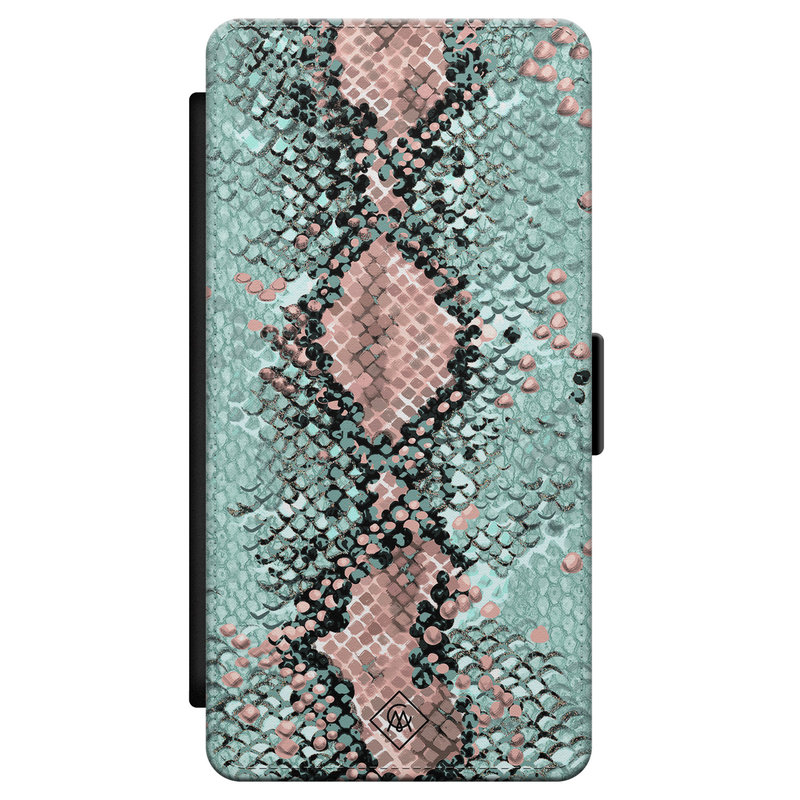 Casimoda Samsung Galaxy S21 flipcase - Baby snake