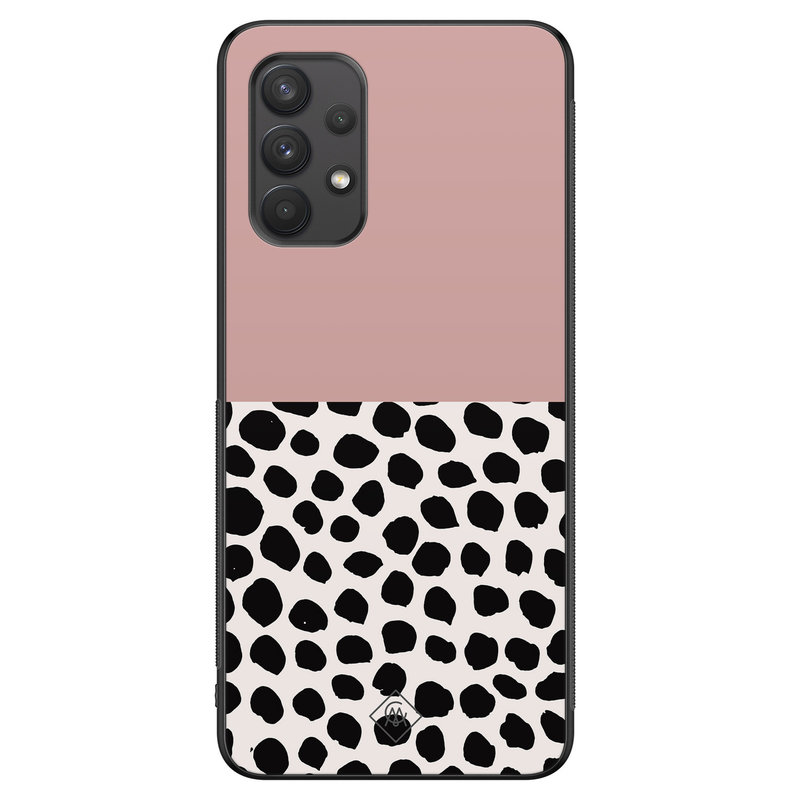 Casimoda Samsung Galaxy A32 4G hoesje - Pink dots