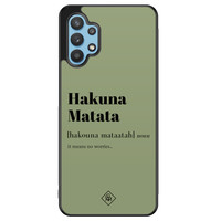 Casimoda Samsung Galaxy A32 5G hoesje - Hakuna Matata