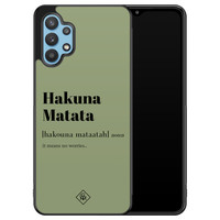 Casimoda Samsung Galaxy A32 5G hoesje - Hakuna Matata