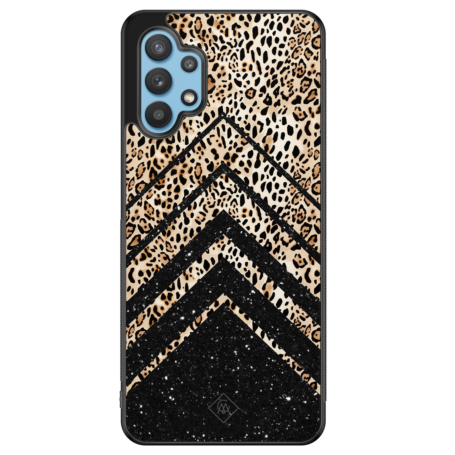 Samsung Galaxy A32 5G hoesje Chevron luipaard