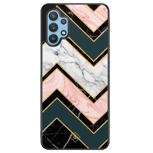 Casimoda Samsung Galaxy A32 5G hoesje - Marmer triangles