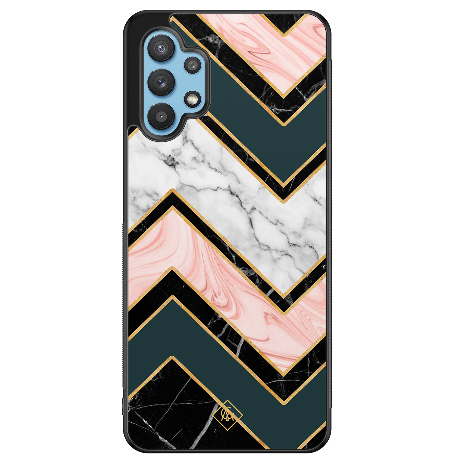 Samsung Galaxy A32 5G hoesje Marmer triangles