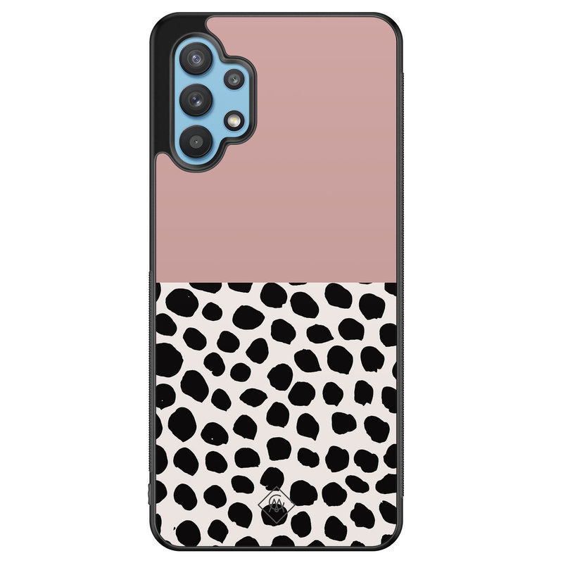 Casimoda Samsung Galaxy A32 5G hoesje - Pink dots