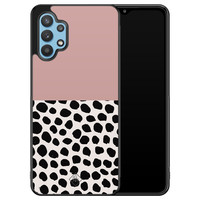 Casimoda Samsung Galaxy A32 5G hoesje - Pink dots