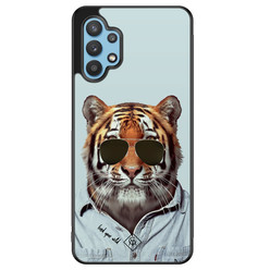 Casimoda Samsung Galaxy A32 5G hoesje - Tijger wild