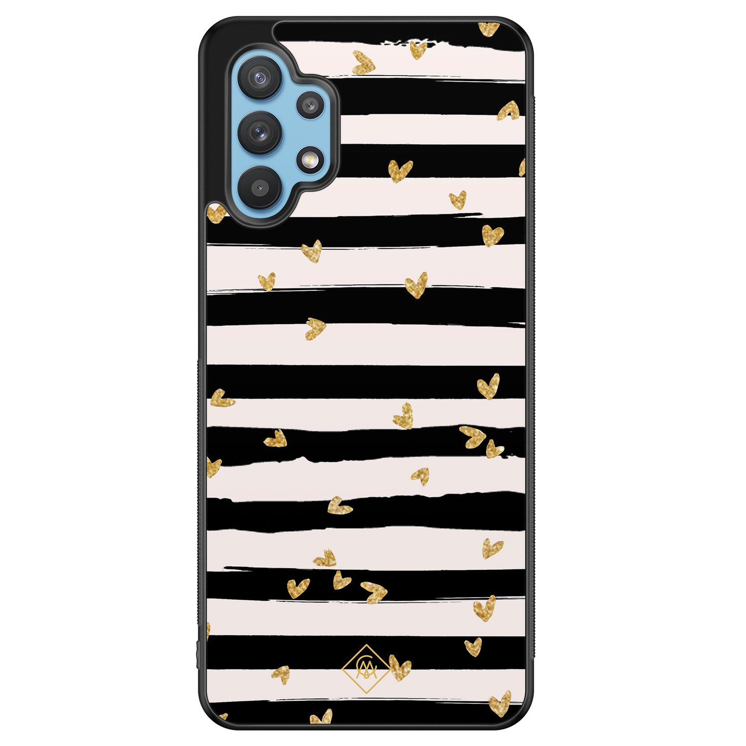 Samsung Galaxy A32 5G hoesje Hart streepjes