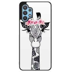 Casimoda Samsung Galaxy A32 5G hoesje - Giraffe