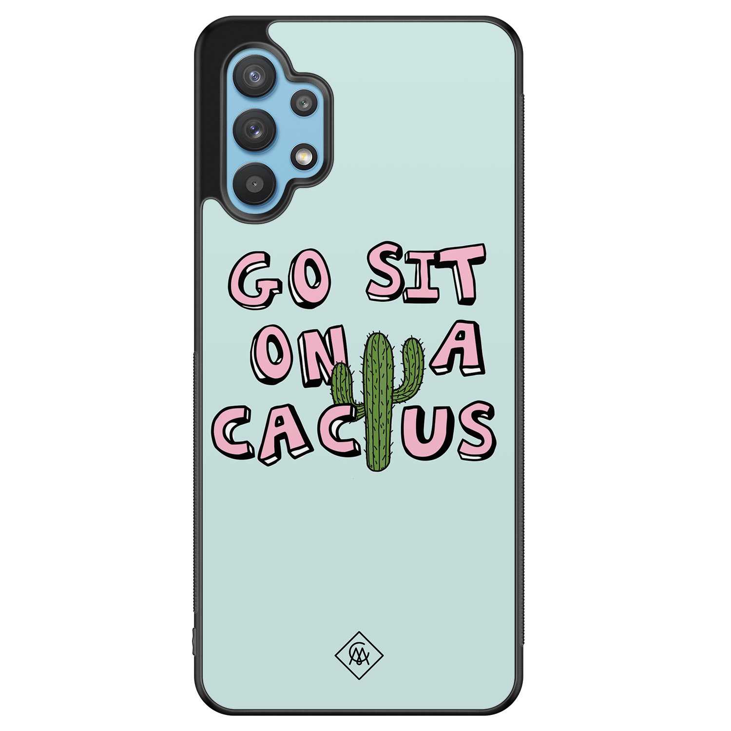 Samsung Galaxy A32 5G hoesje Go sit on a cactus
