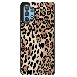 Casimoda Samsung Galaxy A32 5G hoesje - Golden wildcat