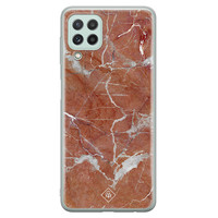 Casimoda Samsung Galaxy A22 4G siliconen hoesje - Marble sunkissed