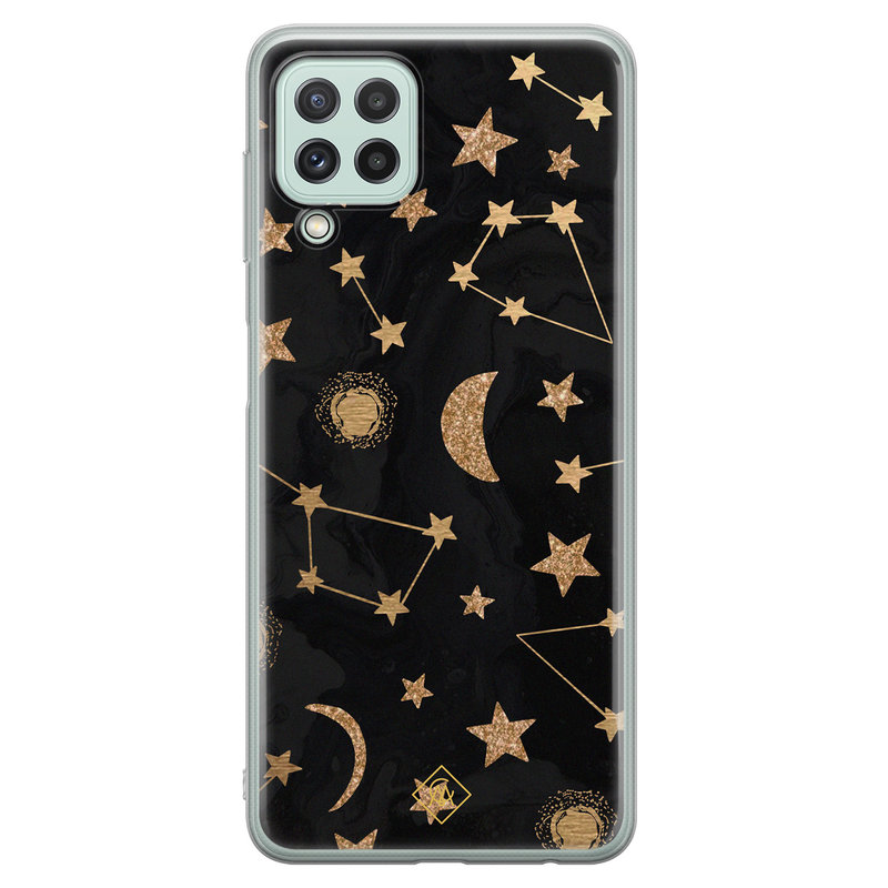 Casimoda Samsung Galaxy A22 4G siliconen hoesje - Counting the stars