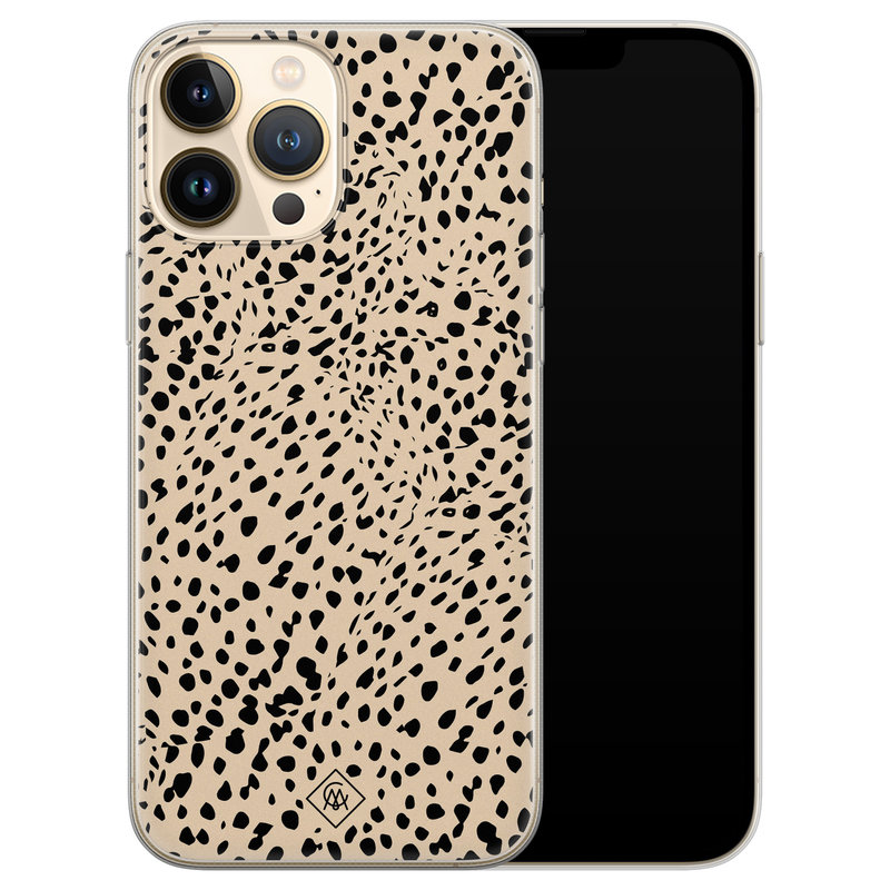 Casimoda iPhone 13 Pro Max siliconen hoesje - Spot on