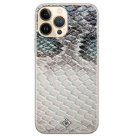 Casimoda iPhone 13 Pro Max siliconen hoesje - Oh my snake