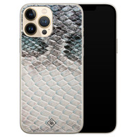 Casimoda iPhone 13 Pro Max siliconen hoesje - Oh my snake