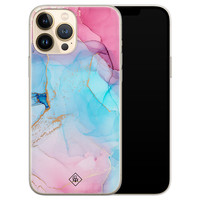 Casimoda iPhone 13 Pro Max siliconen hoesje - Marble colorbomb