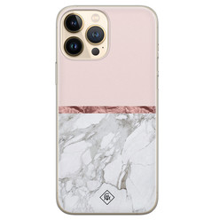 Casimoda iPhone 13 Pro Max siliconen hoesje - Rose all day