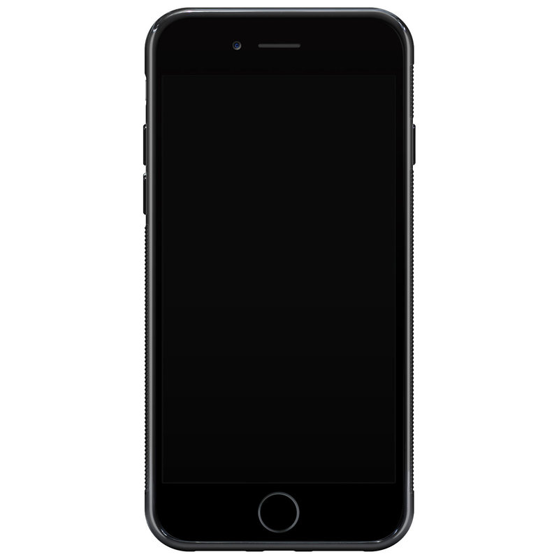 Casimoda iPhone 8 Plus/7 Plus glazen hardcase - Green dots