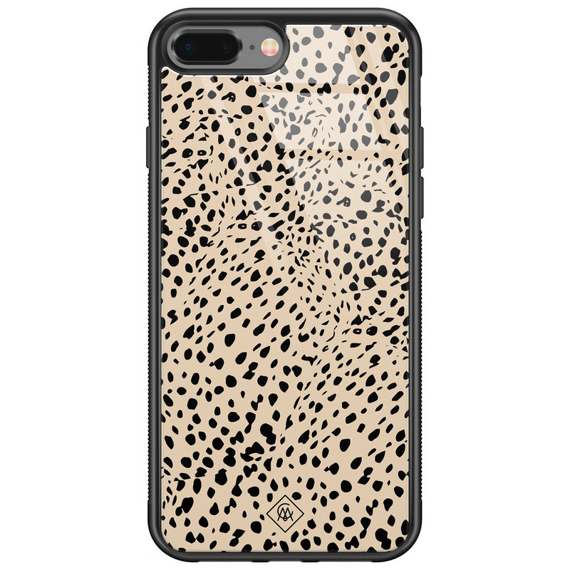 Casimoda iPhone 8 Plus/7 Plus glazen hardcase - Spot on