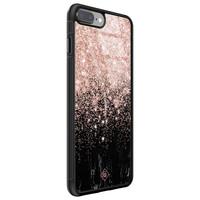 Casimoda iPhone 8 Plus/7 Plus glazen hardcase - Marmer twist