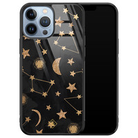 Casimoda iPhone 13 Pro Max glazen hardcase - Counting the stars