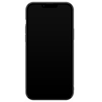 Casimoda iPhone 13 Pro Max glazen hardcase - Luipaard geel