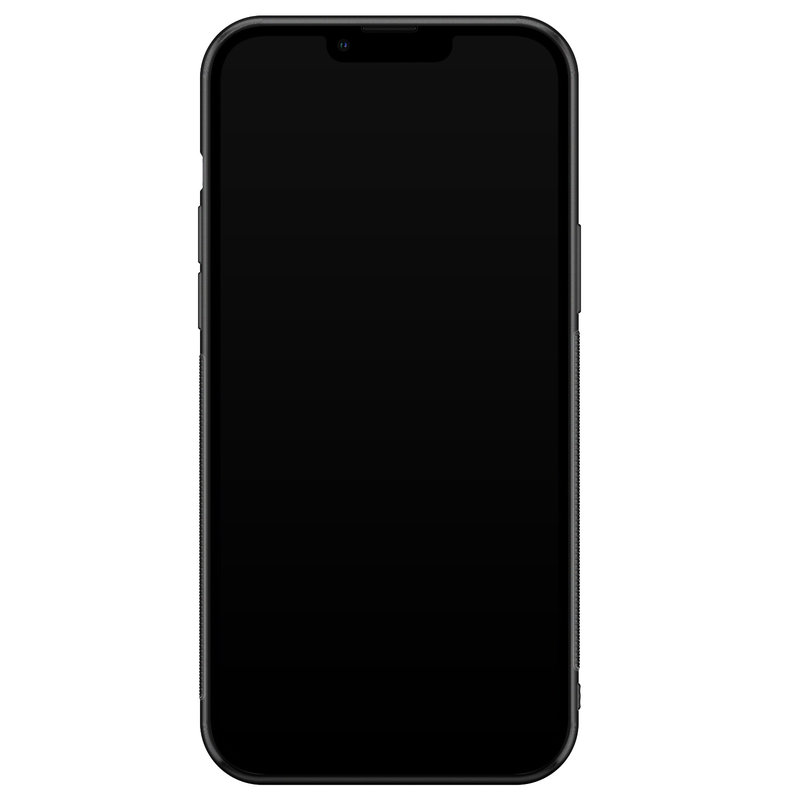 Casimoda iPhone 13 Pro Max glazen hardcase - Luipaard marmer mint