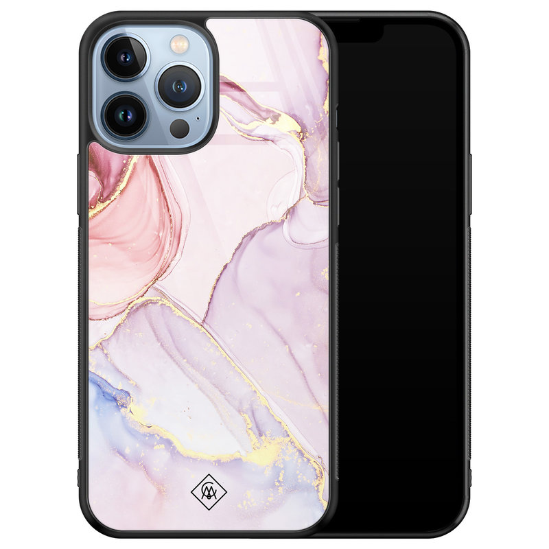 Casimoda iPhone 13 Pro Max glazen hardcase - Purple sky