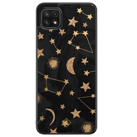 Casimoda Samsung Galaxy A22 5G hoesje - Counting the stars