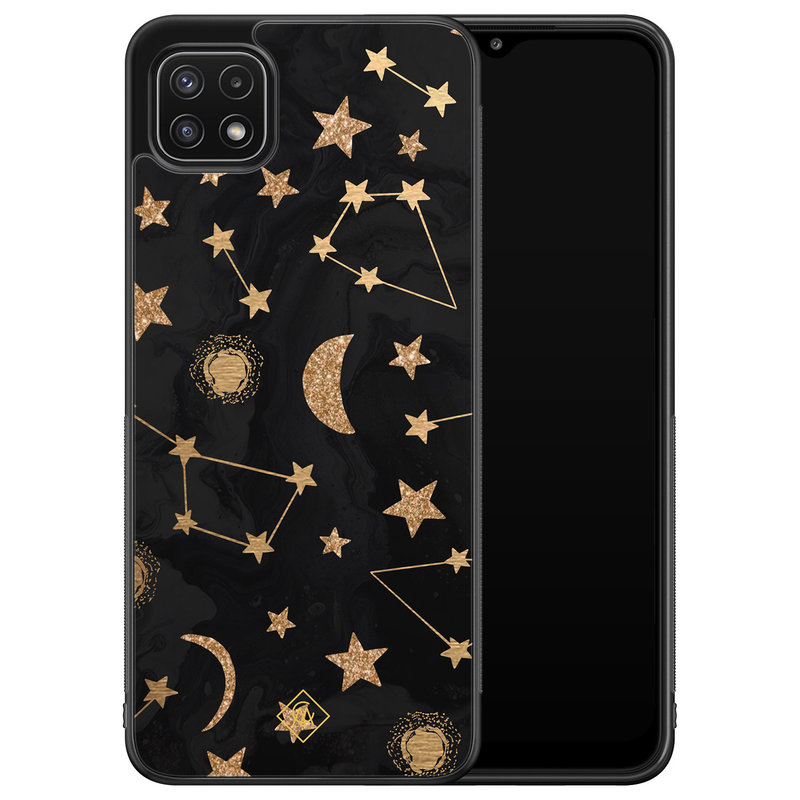 Casimoda Samsung Galaxy A22 5G hoesje - Counting the stars