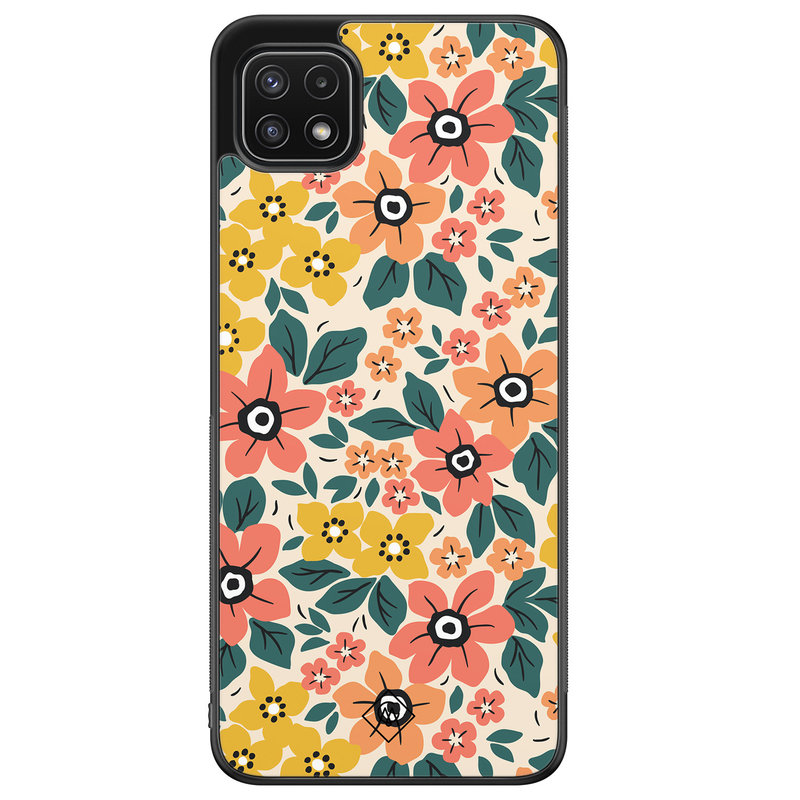 Casimoda Samsung Galaxy A22 5G hoesje - Blossom