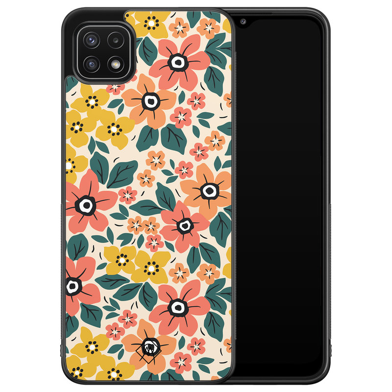 Casimoda Samsung Galaxy A22 5G hoesje - Blossom