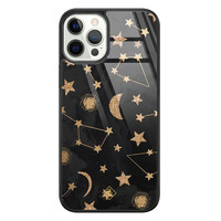 Casimoda iPhone 12 Pro glazen hardcase - Counting the stars