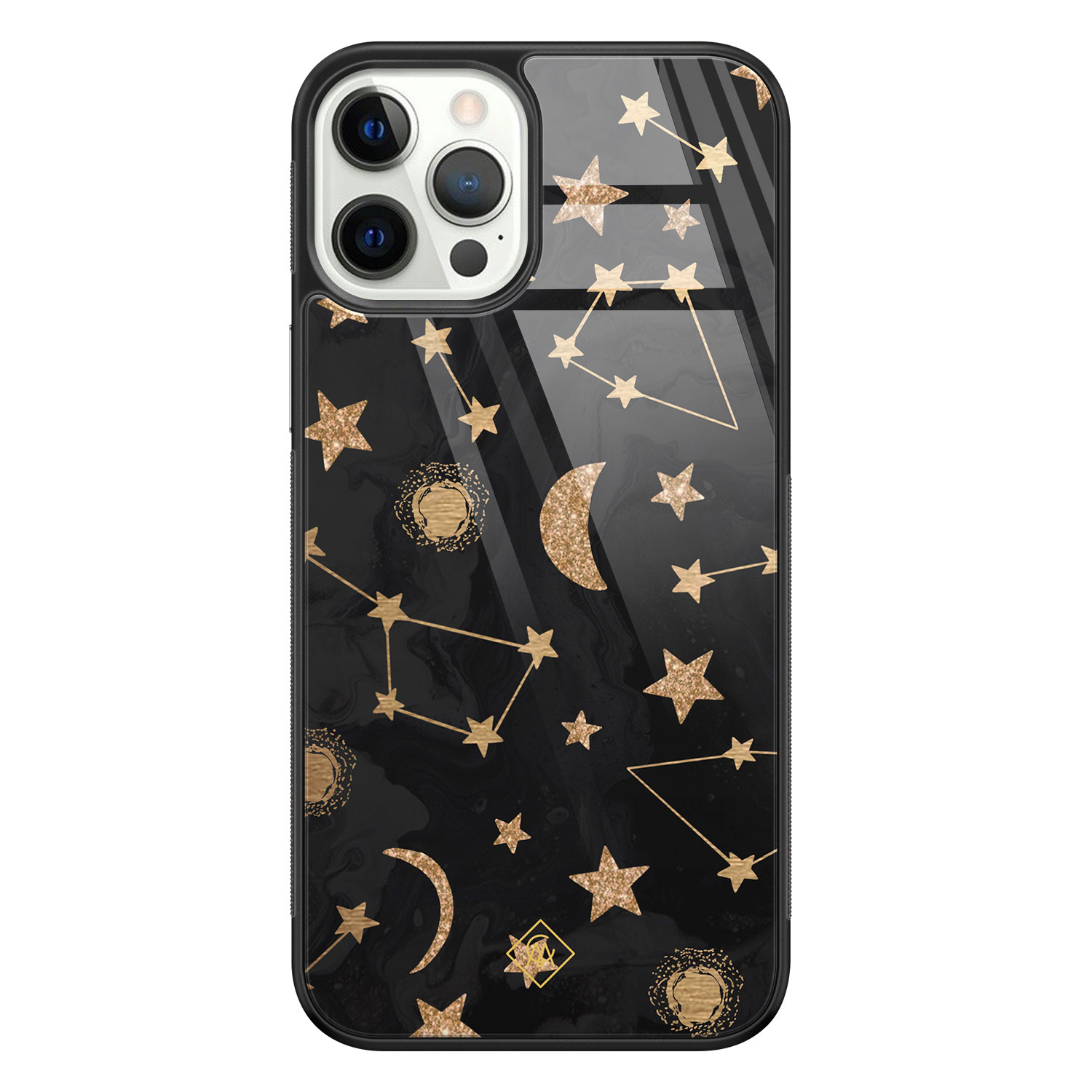 iPhone 12 Pro glazen hardcase Counting the stars