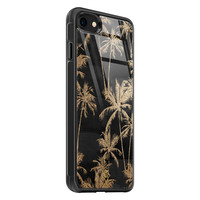 Casimoda iPhone 8/7 glazen hardcase - Palmbomen