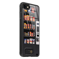 Casimoda iPhone SE 2020 glazen hardcase - Snoepautomaat