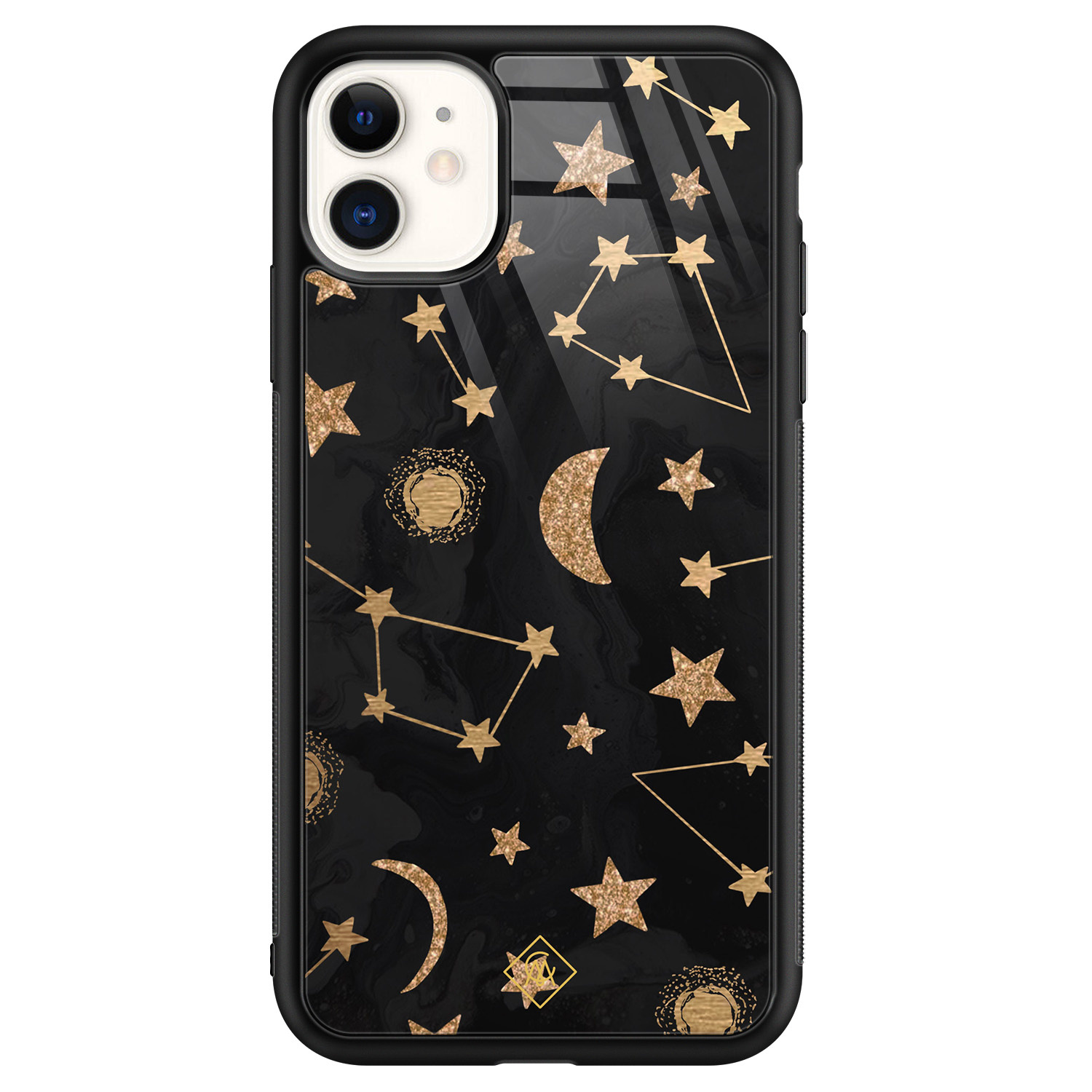 iPhone 11 glazen hardcase Counting the stars