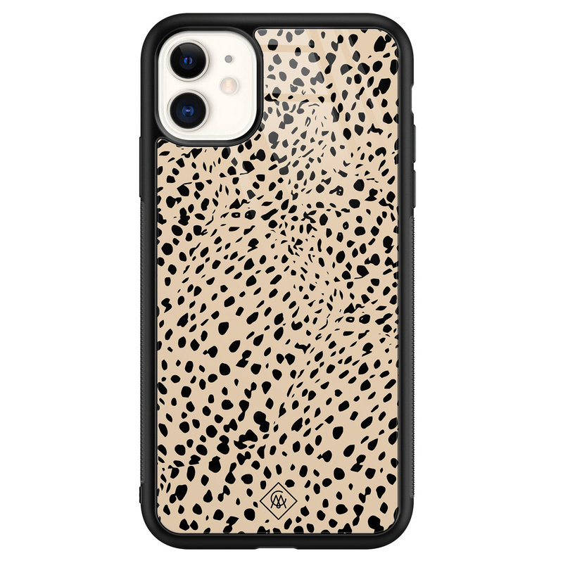 Casimoda iPhone 11 glazen hardcase - Spot on