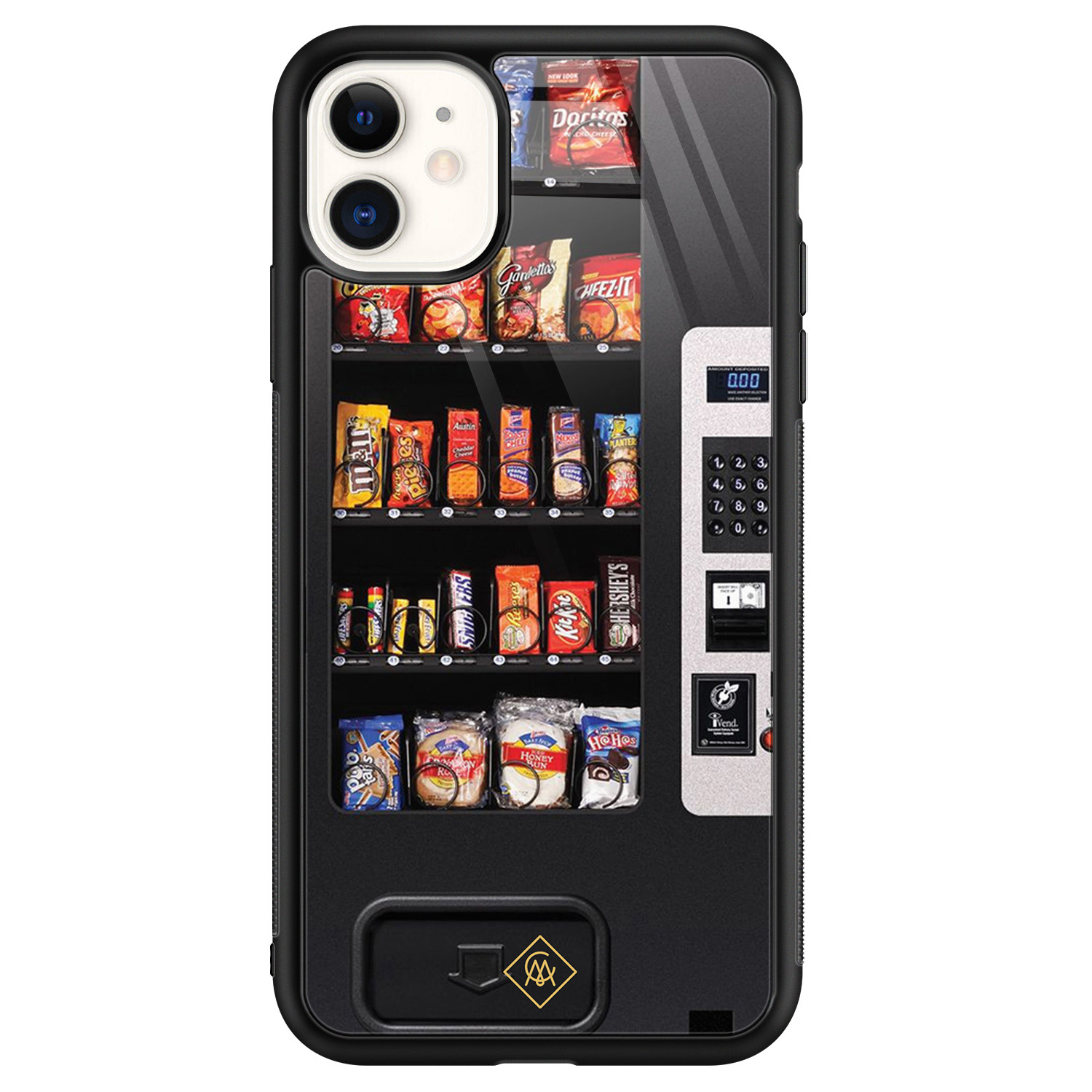 iPhone 11 glazen hardcase Snoepautomaat
