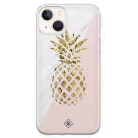 Casimoda iPhone 13 mini siliconen hoesje - Ananas
