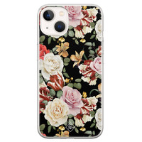 Casimoda iPhone 13 mini siliconen hoesje - Flowerpower