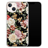 Casimoda iPhone 13 mini siliconen hoesje - Flowerpower