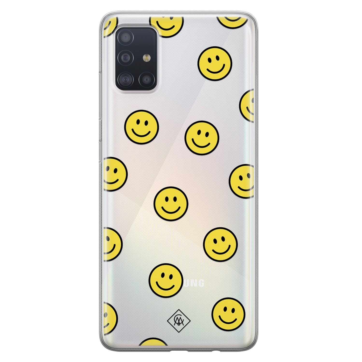 Samsung Galaxy A51 siliconen hoesje - Smileys